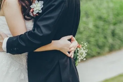 Couple de mariés